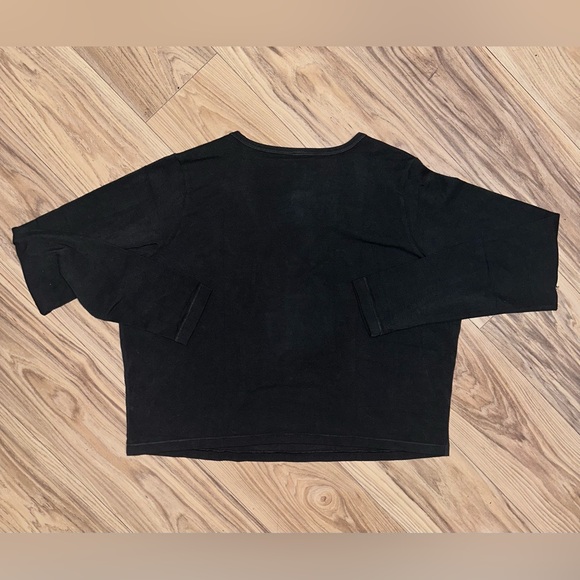 SKIMS New Vintage Long Sleeve Cropped Henley 3XL - NWT!! - Picture 5 of 6